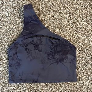 Alphalete one shoulder sports bra